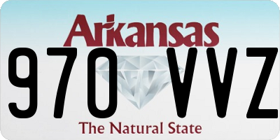 AR license plate 970VVZ
