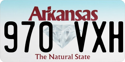AR license plate 970VXH