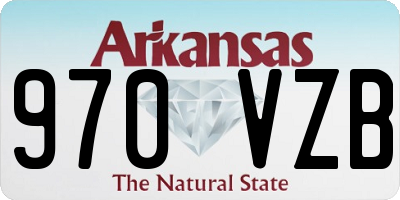 AR license plate 970VZB