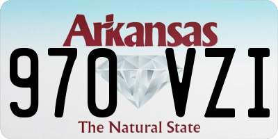 AR license plate 970VZI