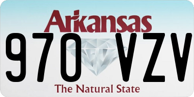 AR license plate 970VZV