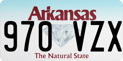 AR license plate 970VZX