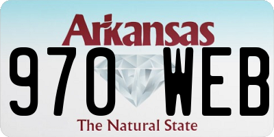 AR license plate 970WEB