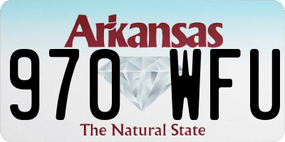 AR license plate 970WFU