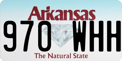 AR license plate 970WHH