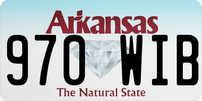 AR license plate 970WIB