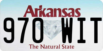 AR license plate 970WIT