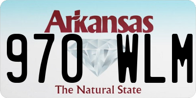 AR license plate 970WLM