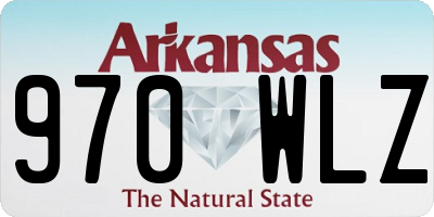 AR license plate 970WLZ