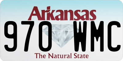 AR license plate 970WMC