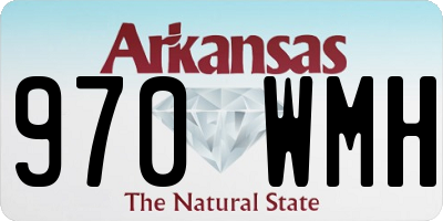AR license plate 970WMH