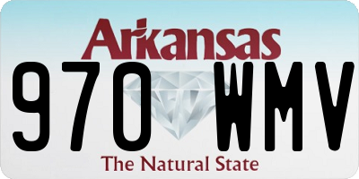 AR license plate 970WMV