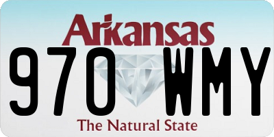 AR license plate 970WMY