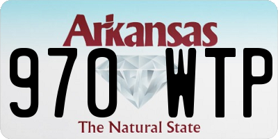 AR license plate 970WTP