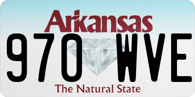 AR license plate 970WVE