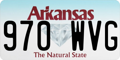 AR license plate 970WVG