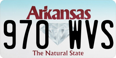 AR license plate 970WVS