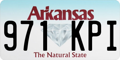 AR license plate 971KPI