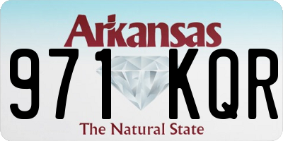 AR license plate 971KQR