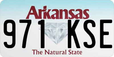 AR license plate 971KSE