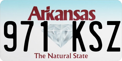AR license plate 971KSZ