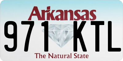 AR license plate 971KTL