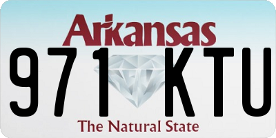AR license plate 971KTU