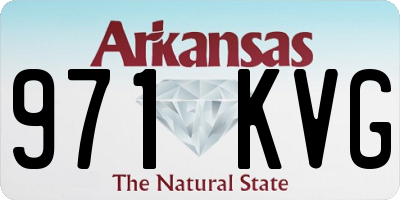 AR license plate 971KVG