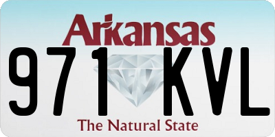 AR license plate 971KVL