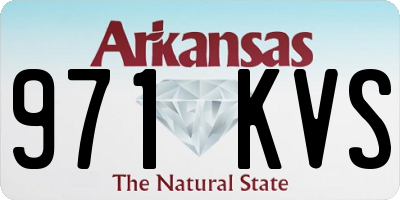 AR license plate 971KVS