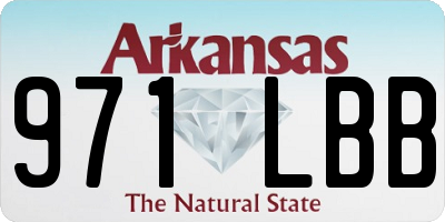 AR license plate 971LBB