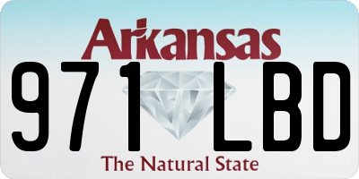 AR license plate 971LBD