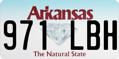 AR license plate 971LBH