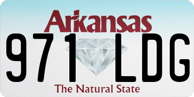 AR license plate 971LDG
