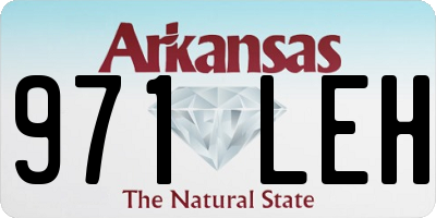 AR license plate 971LEH
