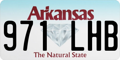 AR license plate 971LHB