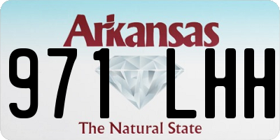 AR license plate 971LHH