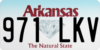 AR license plate 971LKV