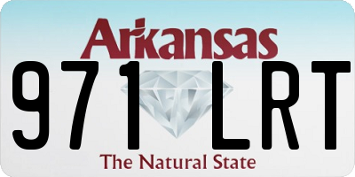 AR license plate 971LRT