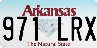 AR license plate 971LRX