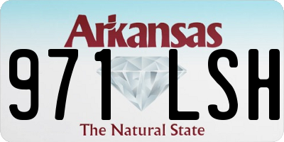 AR license plate 971LSH