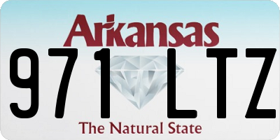 AR license plate 971LTZ