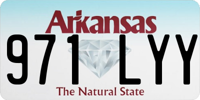 AR license plate 971LYY