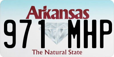AR license plate 971MHP