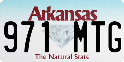 AR license plate 971MTG