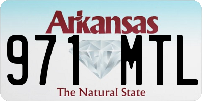 AR license plate 971MTL