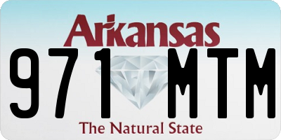 AR license plate 971MTM