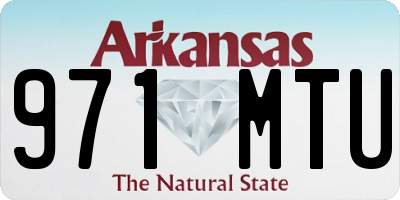AR license plate 971MTU
