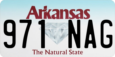 AR license plate 971NAG