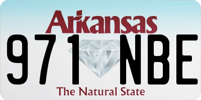 AR license plate 971NBE